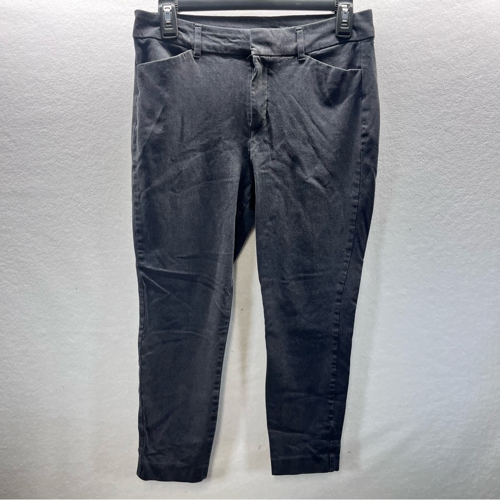 Old Navy High Rise Pixie Cropped Pants Womens 8 Casual Stretch Office Work 2769‎